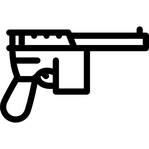 Пистолет Coloring Lineal иконка