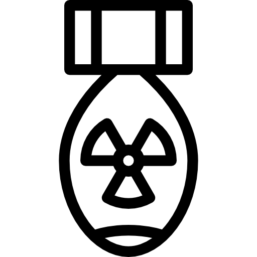 폭탄 Coloring Lineal icon