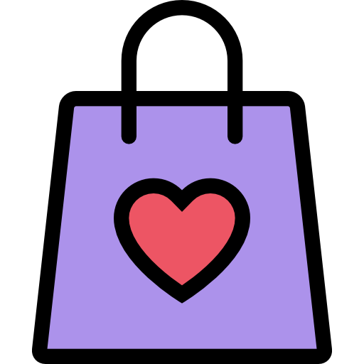 쇼핑백 Coloring Color icon