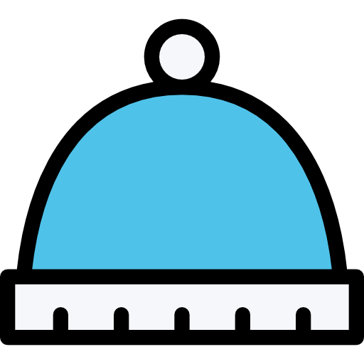 sombrero de invierno Coloring Color icono
