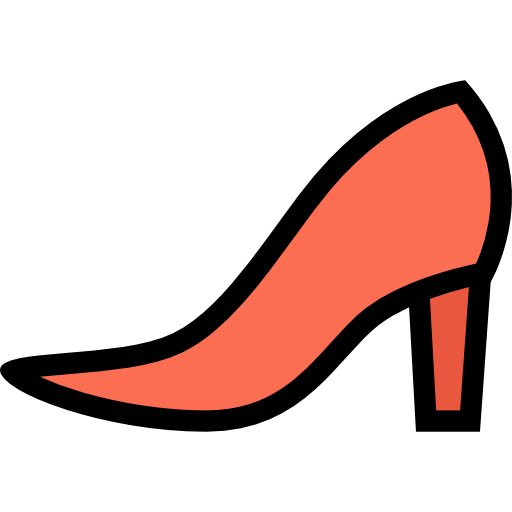 High heel Coloring Color icon