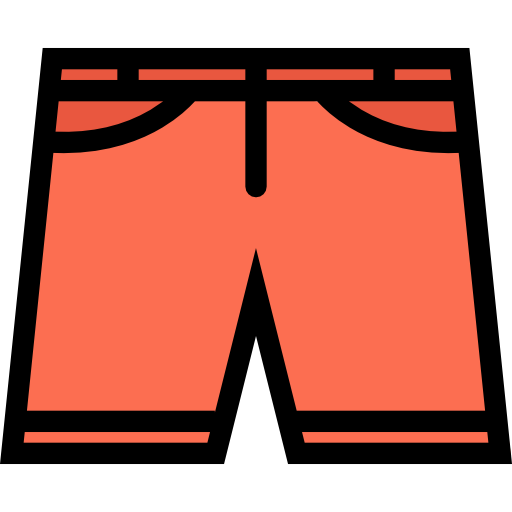 pantalones cortos Coloring Color icono