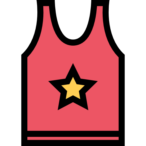 Basketball jersey Coloring Color icon