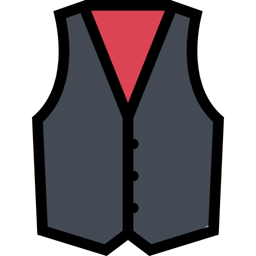 vest Coloring Color icoon