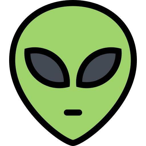 extraterrestre Coloring Color icono