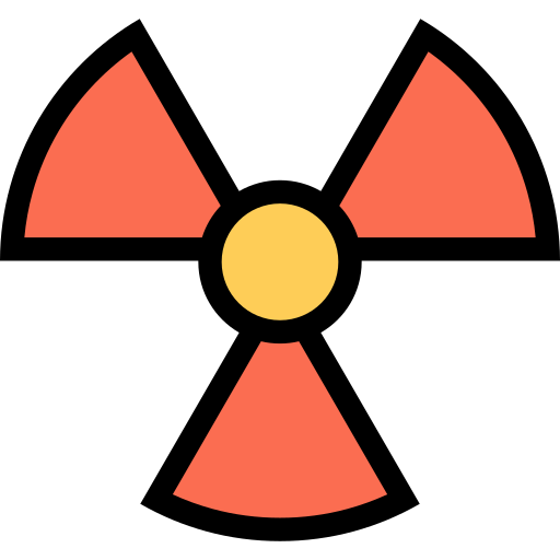 Radiation Coloring Color icon