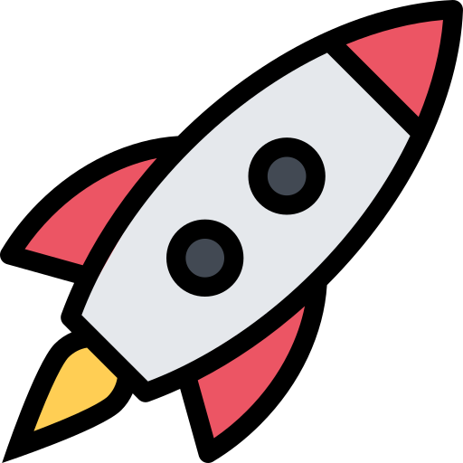 ロケット Coloring Color icon
