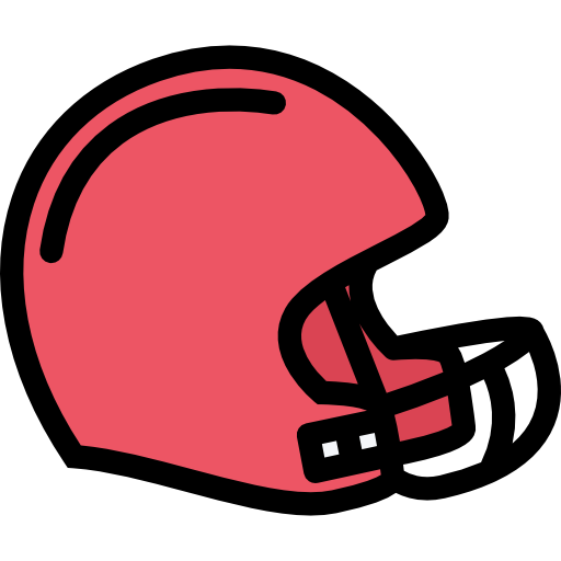 American football Coloring Color icon
