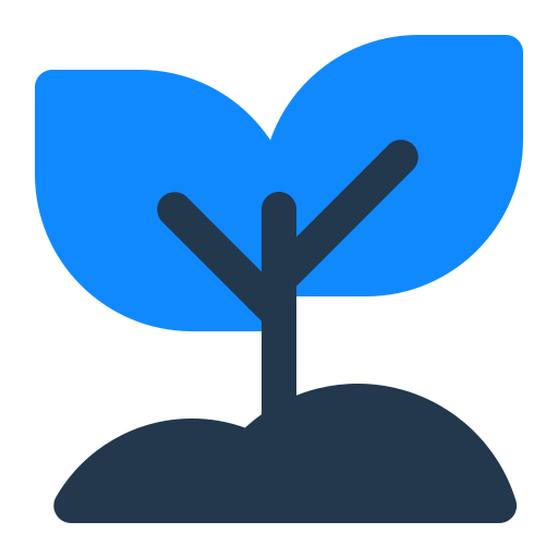 crecer Generic Blue icono