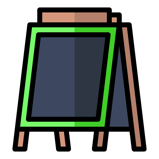 発表 Generic Outline Color icon