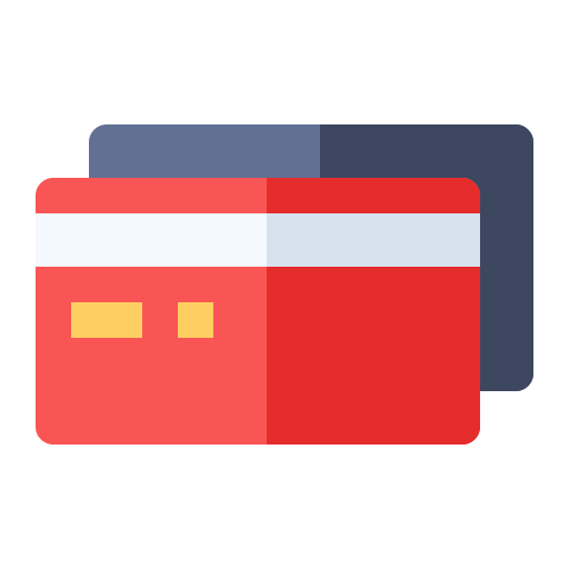 Credit cards Generic Flat icon