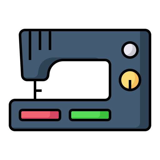 ミシン Generic Outline Color icon