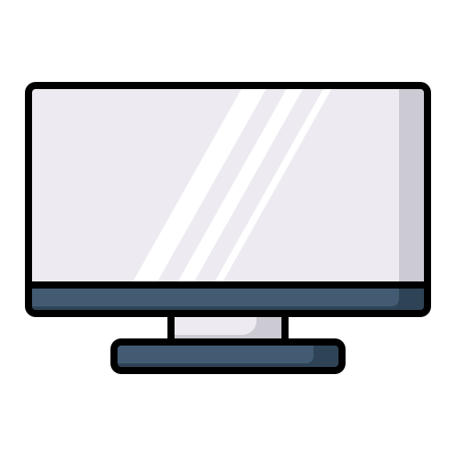 Телевидение Generic Outline Color иконка