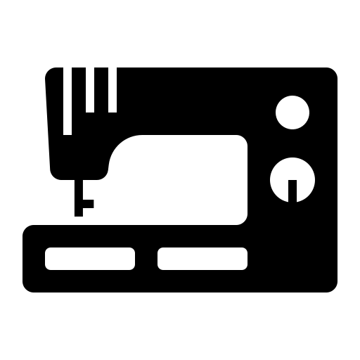 maszyna do szycia Generic Glyph ikona