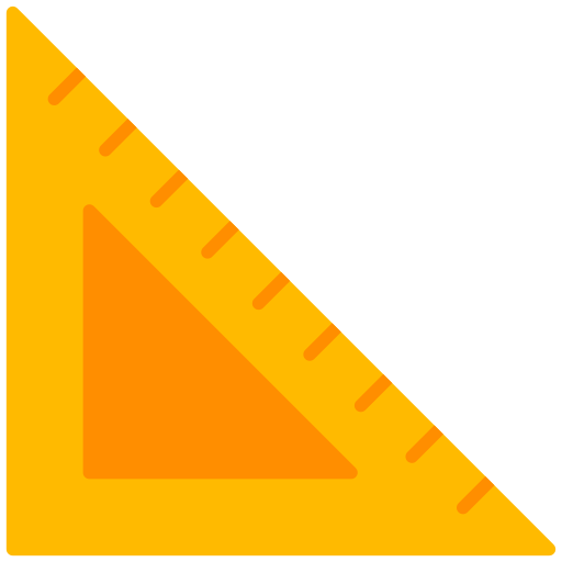 Set square Generic Flat icon