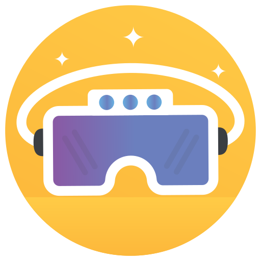 virtuele realiteit Generic Flat Gradient icoon