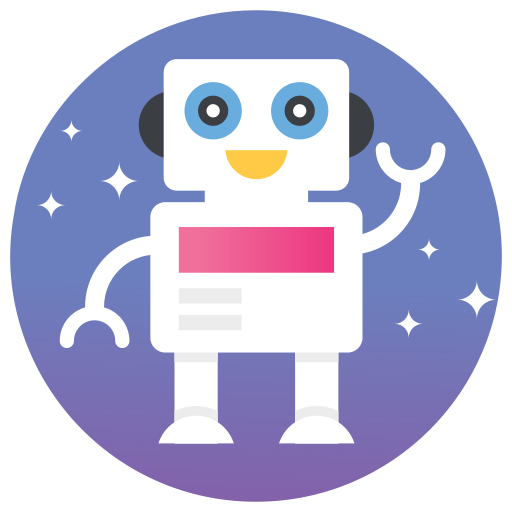 robot Generic Flat Gradient icono