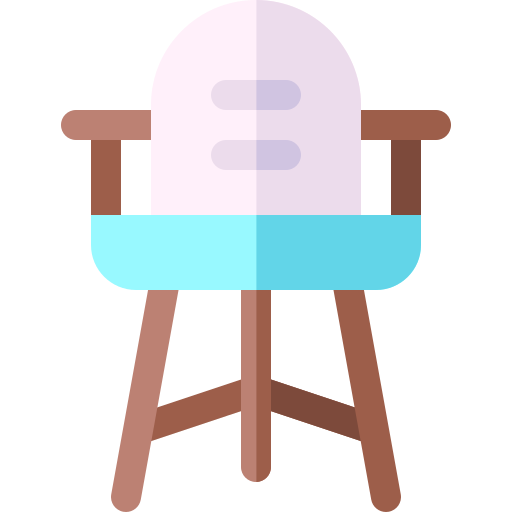sedia per bambini Basic Rounded Flat icona