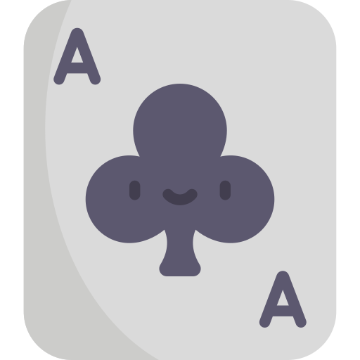 cartes de poker Kawaii Flat Icône