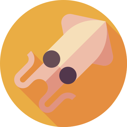 calamaro Flat Circular Flat icona