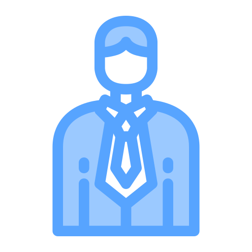 Бизнесмен Generic Blue иконка