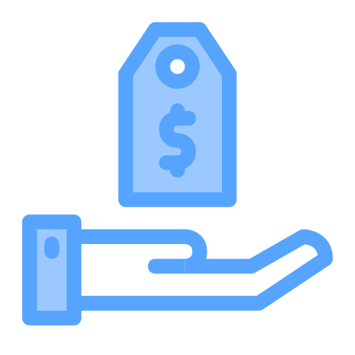 Cost Generic Blue icon