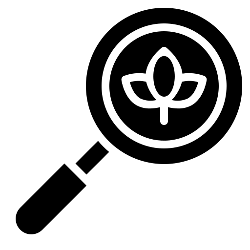 szkło powiększające Generic Glyph ikona