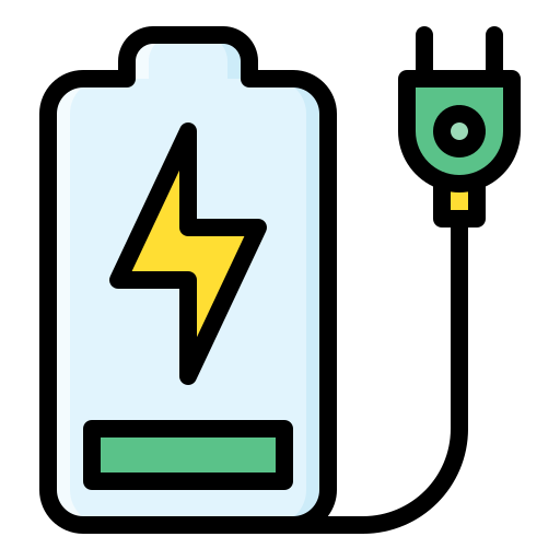 Battery Generic Outline Color icon