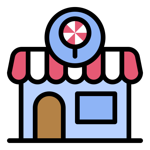 사탕 가게 Generic Outline Color icon