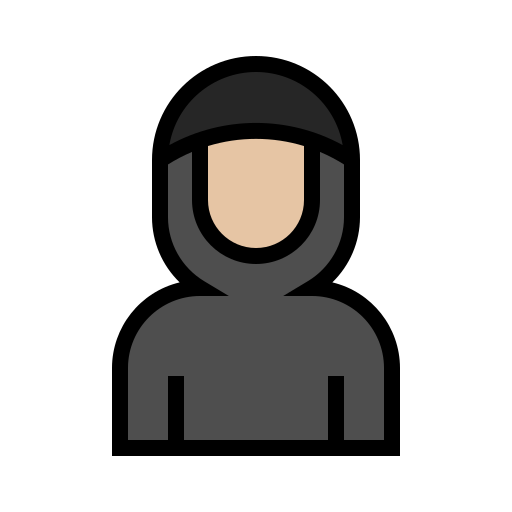niqab Generic Outline Color icono
