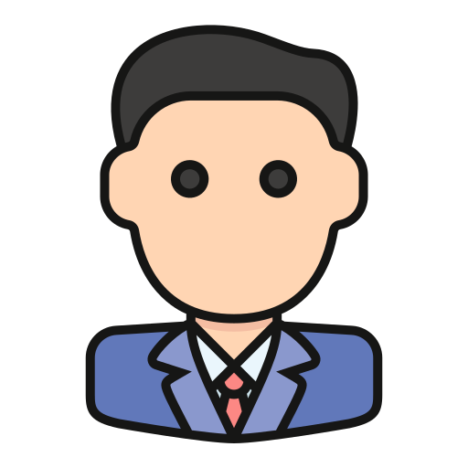 Businessman Generic Outline Color icon