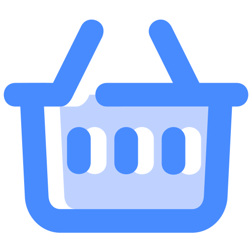 쇼핑 바구니 Generic Blue icon