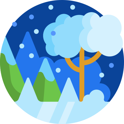 Frost Detailed Flat Circular Flat icon