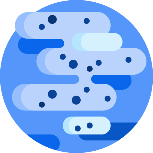 smog Detailed Flat Circular Flat ikona