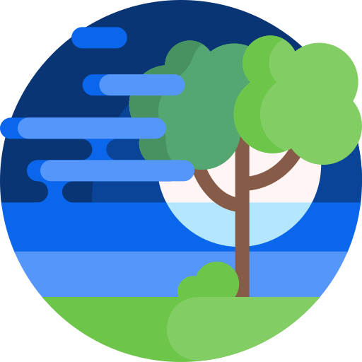 Woods Detailed Flat Circular Flat icon