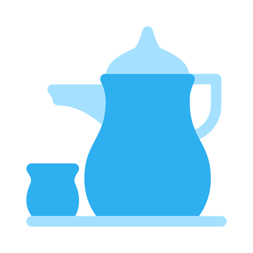 taza para té Generic Flat icono