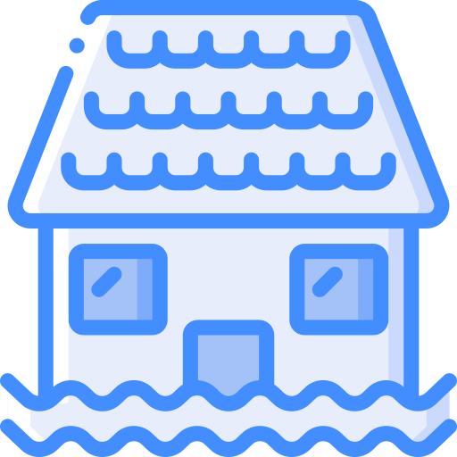 Überschwemmung Basic Miscellany Blue icon