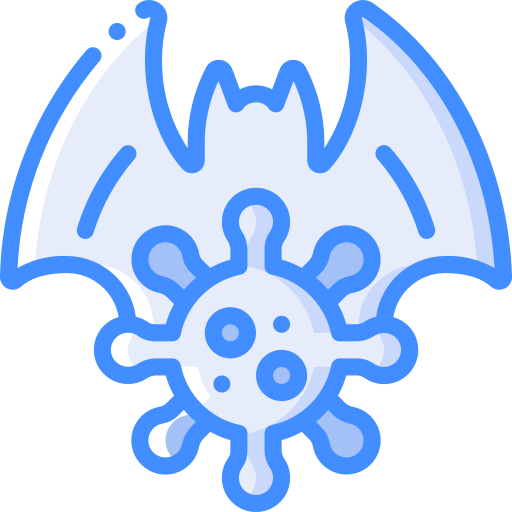 コウモリ Basic Miscellany Blue icon