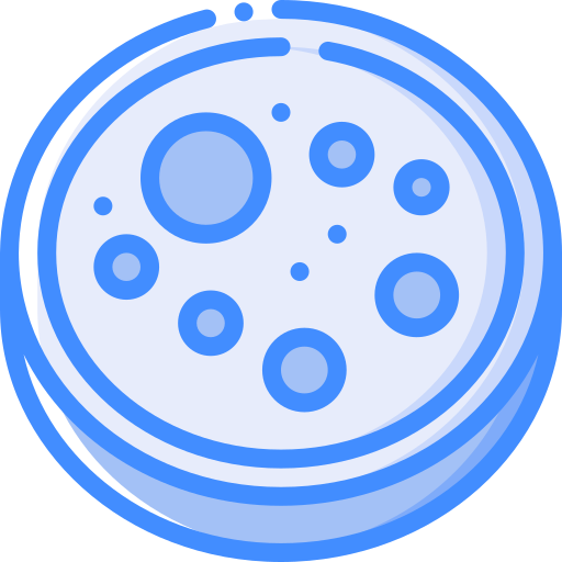 placa de petri Basic Miscellany Blue icono