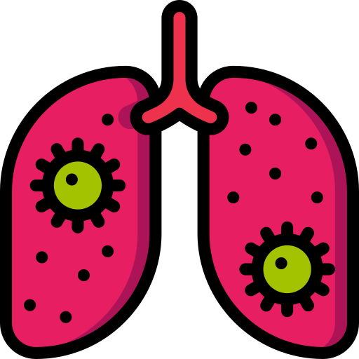 肺 Basic Miscellany Lineal Color icon