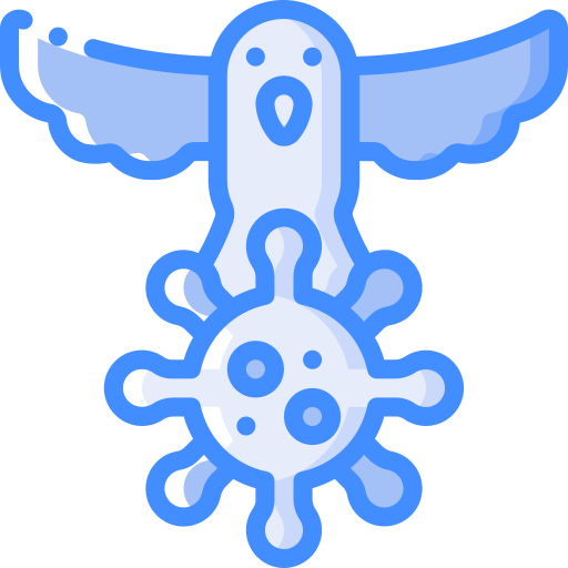 조류 독감 Basic Miscellany Blue icon