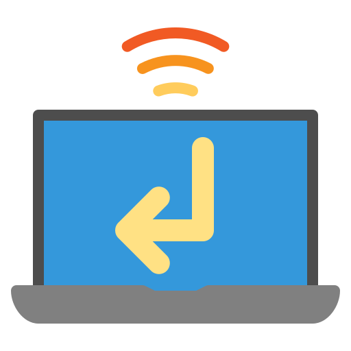 laptop Mavadee Flat icon