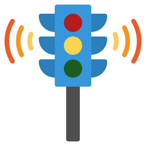 Traffic light Mavadee Flat icon