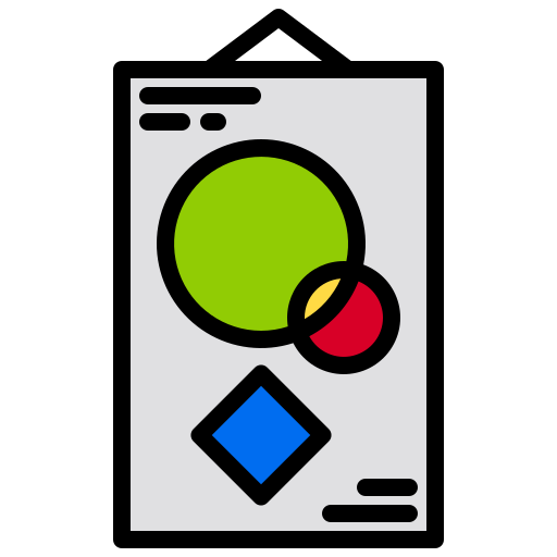 ポスター xnimrodx Lineal Color icon