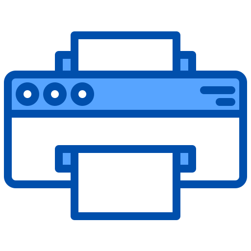 printer xnimrodx Blue icoon