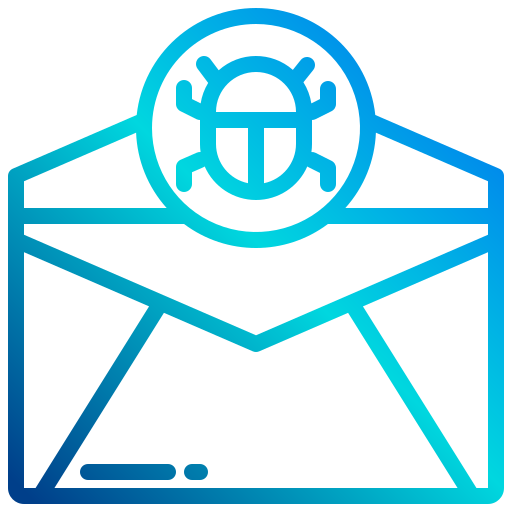 correo electrónico xnimrodx Lineal Gradient icono