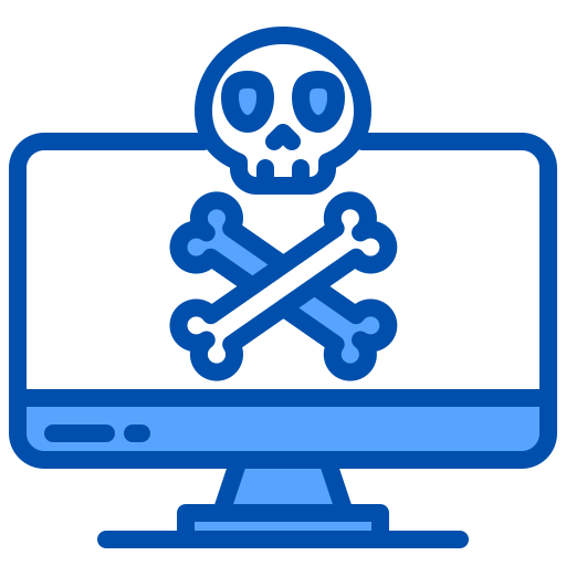 malware xnimrodx Blue Ícone