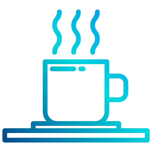 Coffee xnimrodx Lineal Gradient icon