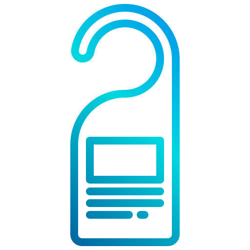 wieszak na drzwi xnimrodx Lineal Gradient ikona
