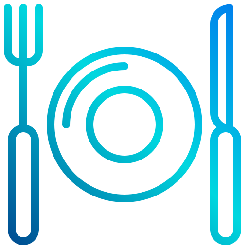 レストラン xnimrodx Lineal Gradient icon